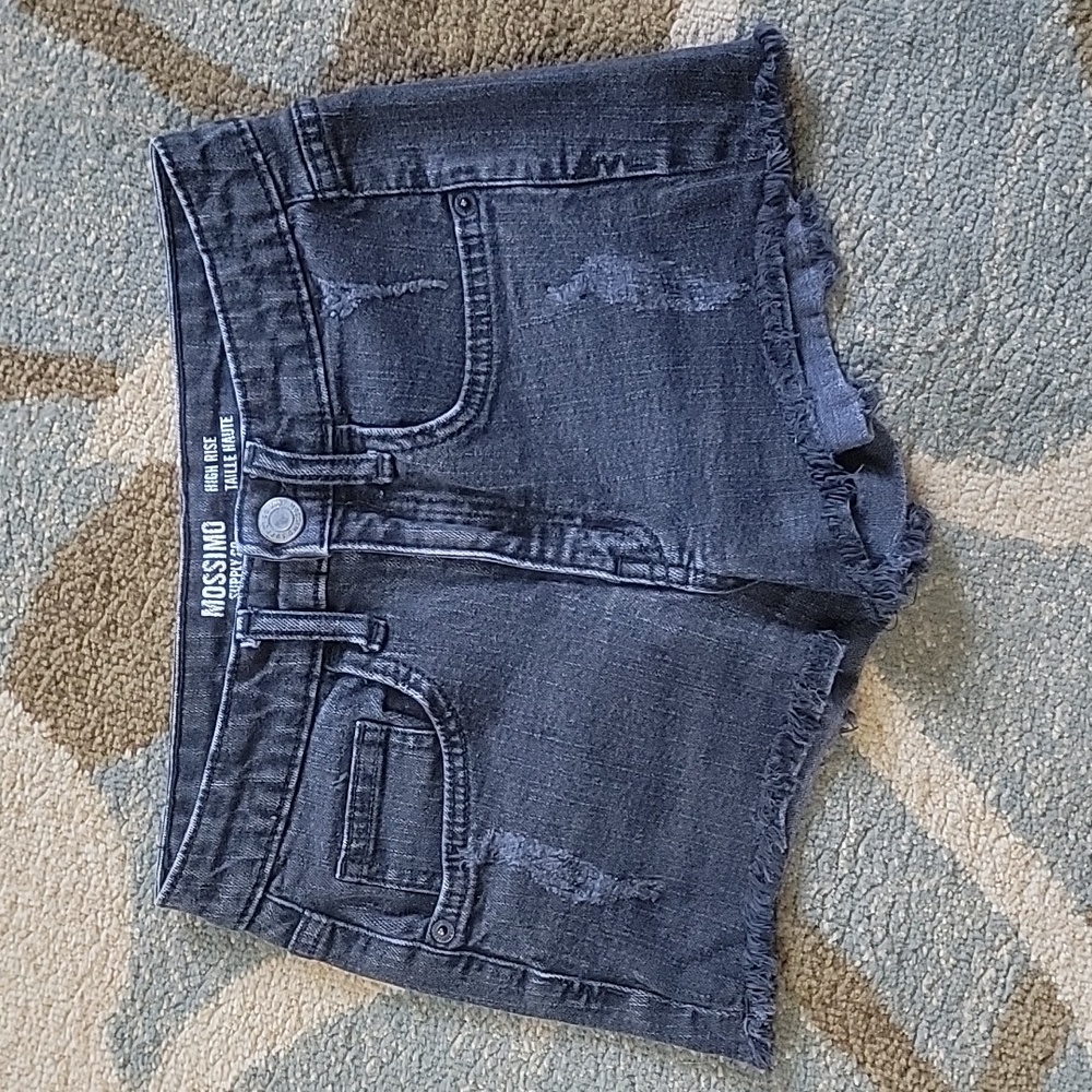 High rise shorts